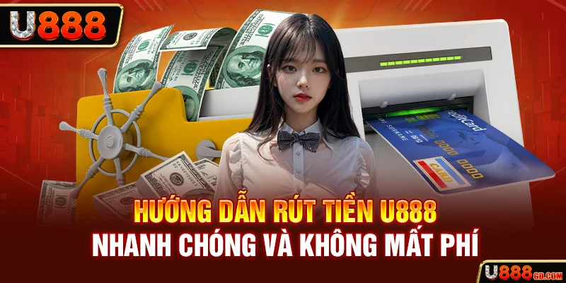 Rút Tiền U888 Hướng dẫn rút tiền U888 chỉ trong 3 phút