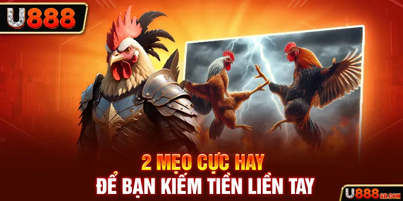 Đá Gà Thomo - Hoà Mình Vào Không Khí Tranh Đấu Sôi Động 2 mẹo cực hay để bạn kiếm tiền liền tay
